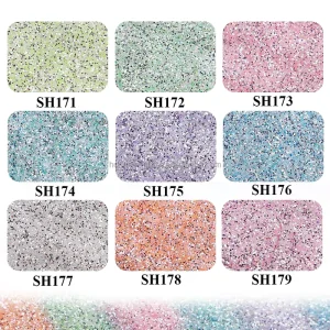 0.2mm Ultra Fine Glitters Silvery Dreams Glitter Polyester Pastel High Flash for Nails & Resin Arts Tumbler Crafts