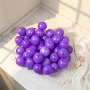 10 Inch 2.8g Thick Matte Latex Balloons Wear Resistant Matte Surface Custom Printable Balloons for Festival Shop Anniversary