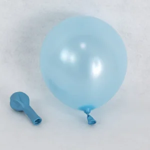 10 Inch Plain Light Blue Pearl Color Birthday Party Decoration Latex Metallic Balloons