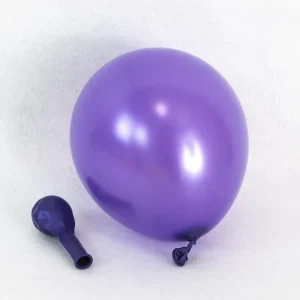 10 Inch Purple Pearl Color Party Decoration Latex Metallic Balloons