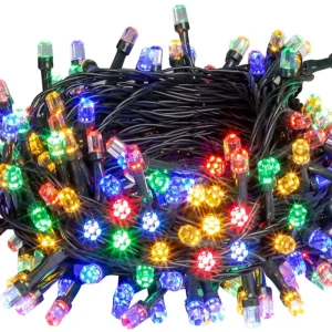 节日圣诞树灯 10米 LED de navidad 圣诞装饰品 摆件灯串 圣诞灯