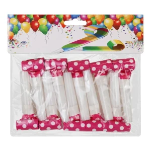 10 Pieces Party Blower Noisemakers Blowouts Whistles Party Squawkers Fringed Party Blowers