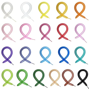 100 Pcs 260 Long Balloons Vintage Magic Twisting Modelling DIY Christmas Halloween Festival Event Latex Balloons