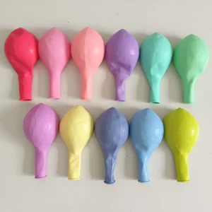 100 Single Pastel Pink R12 Latex Glossy Round Party Balloons for Birthday Christmas Valentine’s Day and Festive Decorations