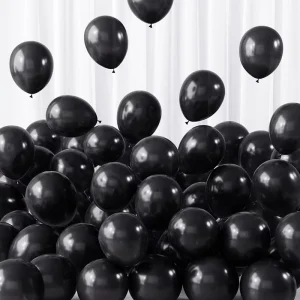 100pcs 10in Latex Birthday Party Decoration and Holiday Supplies Gold Silver Orange Purple Red Black White Balloon