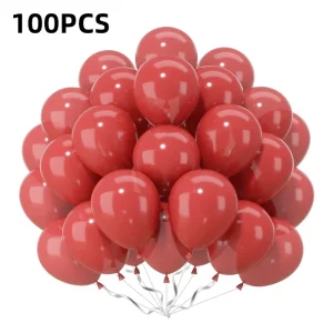 100pcs 5 inch Thick Matte Macaron Latex Eco Friendly Balloons Customized Colors for Birthday Thanksgiving Party Decorations