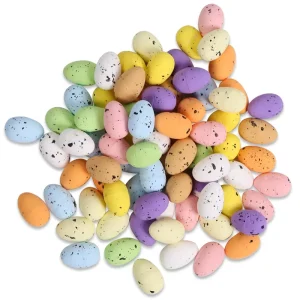 100pcs DIY Foam Easter Eggs Wreath Decorative Easter Egg