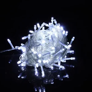 10M 100LED 220V Outdoor Christmas LED String Lights Colorful Holiday Decoration Dimmable Wedding Arrangement