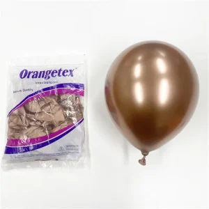 10inch 50 Pcs Latex Metallic Pearly Latex Chrome Balloons Helium Shiny Party Decoration Metallic Multicolor Ballons