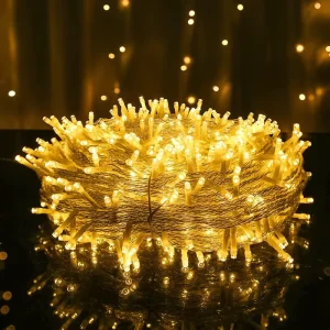10m 20m 30m 50m 100m Multicolor Copper Silvery Firefly LED Mini Micro String Fairy Twinkle Light for Christmas Decorate Lighting