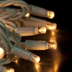 10m Rubber LED String Lights for Christmas Party or Wedding, IP65 Rated