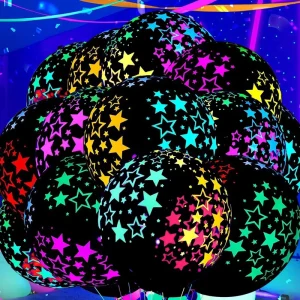 10pcs Fluorescent Balloon Set