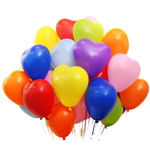 12 Inch 2.2g Red Heart Latex Balloons Durable Wedding Party Decorations Mother’s Day Graduation Halloween Christmas