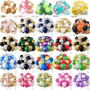 12 Inch Latex Balloons Garland for Wedding Birthday Mother’s Day Easter Party Decoration KTV