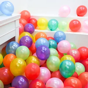 12 Inch Pearly Latex Circular Balloon Wedding Birthday Party Decoration 100 Pcs Each Pack