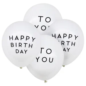 12 inch HAPPY BIRTHDAY to YOU Latex Balloons Party Decoration