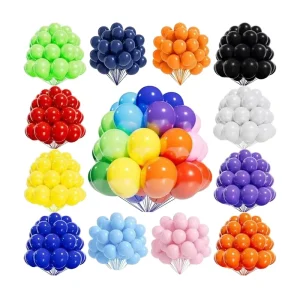 12Inch Decoration Decor Thick Ballon Happy Birthday Christmas Wedding Helium Latex Matte Color Round Party Balloon