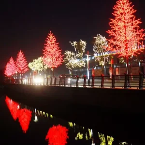 12m Christmas decorate beautiful tree light