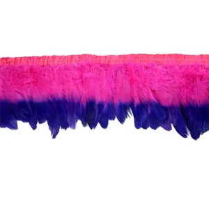 15-20cm Sewing Fabric Ribbon Tape Goose Feather Fringe Trim for DIY Craft Clothing Dress Costume Hat Accessory Party Home Decor