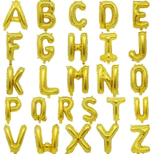 16 32 Inch Helium Letter Foil Balloons Shaped in Party Decorative Letters Top Promotional Party Supplies