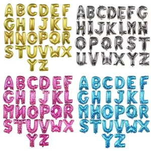 16 Inch Various Colors A-Z Large Letter Foil Balloons Party Decoration Supplies Balloon