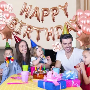 18 30 40 50 60 70 Birthday Party Balloons Black Gold Foil Latex Balloons Kids Party Supplies Decorations Set