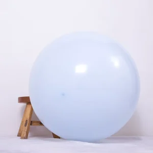 18 Inch Blue Color Macaron Wedding Birthday Backdrop Latex Decoration Pastel Balloons