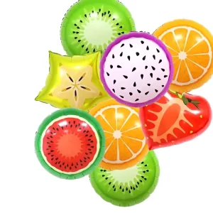 18 Inch Fruit Series Foil Balloons Birthday & Wedding Party Decorations for Gathering Layout