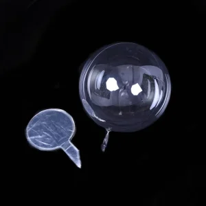 18 Inch High Quality Luminous Transparent Bobo Bubble Balloons
