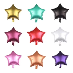 18 Inch Metallic Circle Frosted Aluminum Film Balloon Model 26 0033 for Wedding Party Decoration