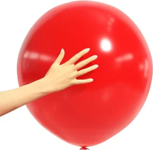 18 Inch Red Helium Balloons Big Latex Balloons for Wedding Christmas Party Decoration