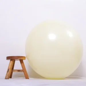 18 Inch Yellow Pastel Color Latex Macaron Balloon for Wedding Birthday Party Decorations