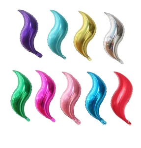 18Inch 24inch 36inch S Shaped Foil Balloon Metallic Single Wedding Birthday Party Decorations Supplies for Valentines