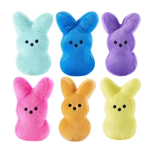 19 Inch Easter Bunny Super Soft Plush Toys Decorations Cute Animal Bunny Stuffed Doll Easter Basket Stuffers Gift Kids