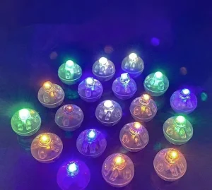 1cm Mini LED Balloon Light Warm White Disposable for Chinese New Year Back to School Christmas Easter Celebrations
