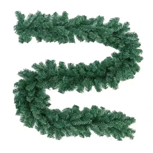 2.7 m Christmas Garland Wreath Ornament for Outdoor, Home and Mall Decor