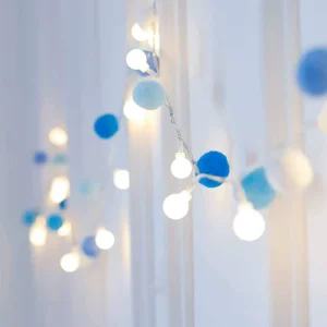 20 Battery Operated Rechargeable Fairy Lights IP44 Rated 10M String Lights Warm White Copper Star Decorative Lighting Button