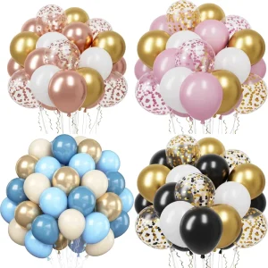 20Pcs Pearl Light Blue White Latex Balloon Garland Balloon Party Decorations For Wedding Christmas Premium Ballon Supplies
