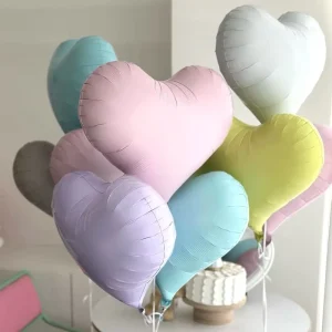 20inch Matte Heart Peach Balloon Valentine’s Day Proposal Confession Women’s Day Macaron Color Heart balloon