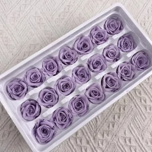 21pcs Mini Size Rose 2 3cm B Grade Rosas Eternas Preserved Rose in Multi Colors Real Flower Gift for Her