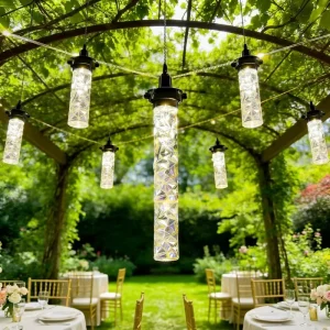 24V Hanging Installation Colorful Shining LED Ground Light Outdoor Waterproof for Garden Festival Atmosphere Decoration