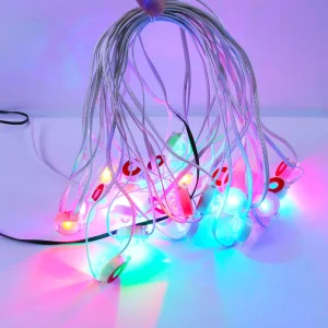 24V LED String Lights Outdoor Color Changing Festival Lights for Gazebo Wedding Canopy Ceiling