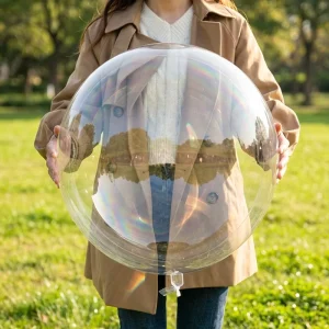 25 piece 24 inch Glossy Version Transparent Helium Bubble Balloons Set for Christmas Wedding Birthday Party Decor Supplies