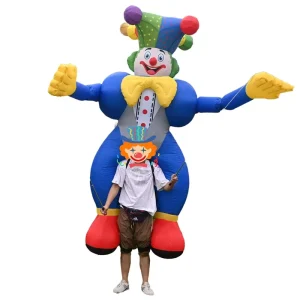 3 3.5m High Quality Inflatable Clown Costumes for Carnival Parade & Festival Decoration