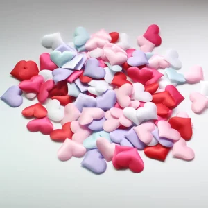 3.5cm Red 3D Sponge Heart Confetti for Valentine’s Day Wedding Anniversary Table Decorations