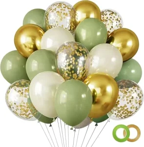 30 Pieces Metal Sequin Balloon Set Party Decoration Festive Colorful Balloons Vacuum-packed