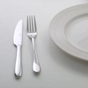 304 Stainless Steel Cutlery Set Knife Fork Spoon Dutch Simple Western Tableware Mirror Polish Long time Shine
