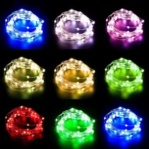 30LEDs Starry Lights String Holiday Fairy String Lights Battery Operated Outdoor Waterproof for Christmas Tree Party