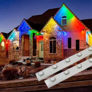 30mm RGBW Permanent Holiday Smart Dreamy Christmas House Eaves Light for 12v Pixel Facade Signboard Lighting