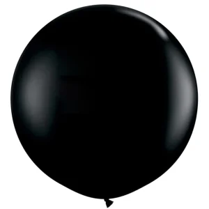 36-Inch Latex Black Balloon Single Giant Birthday Wedding Party Event Decorations for Christmas Easter Festivals